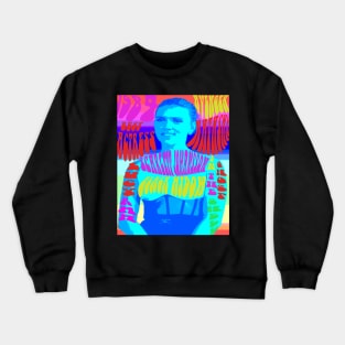 Scarlett Johansson  Psychedelic style Crewneck Sweatshirt